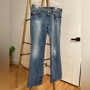 Citizens of Humanity low-rise waist bootcut jeans